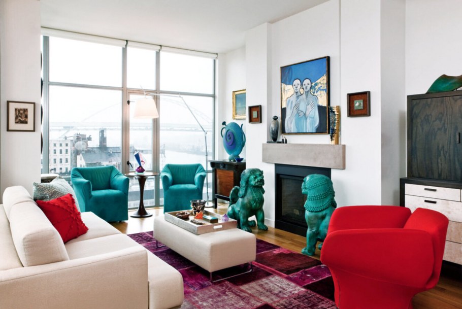 Картины для интерьера в стиле 80-х