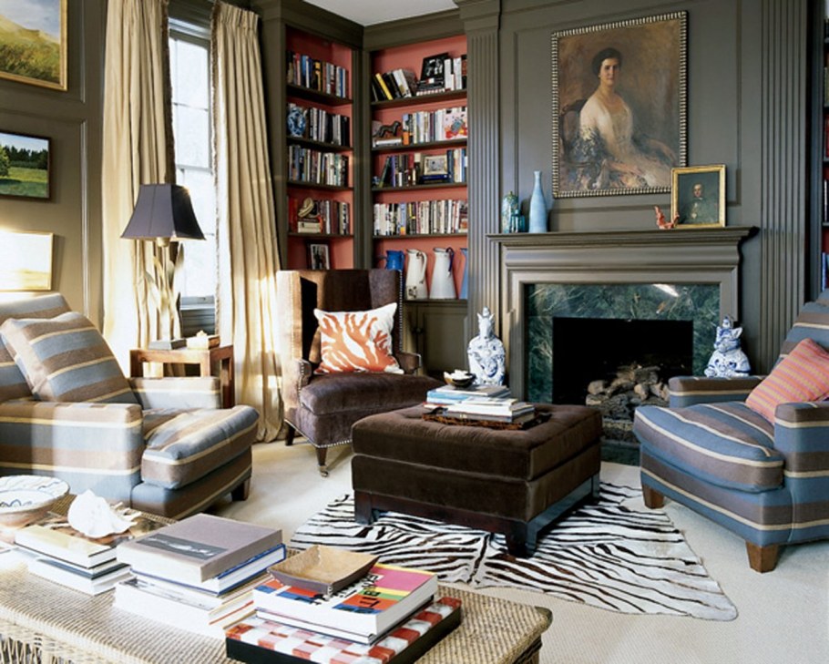 Гостиная в стиле постмодернизм