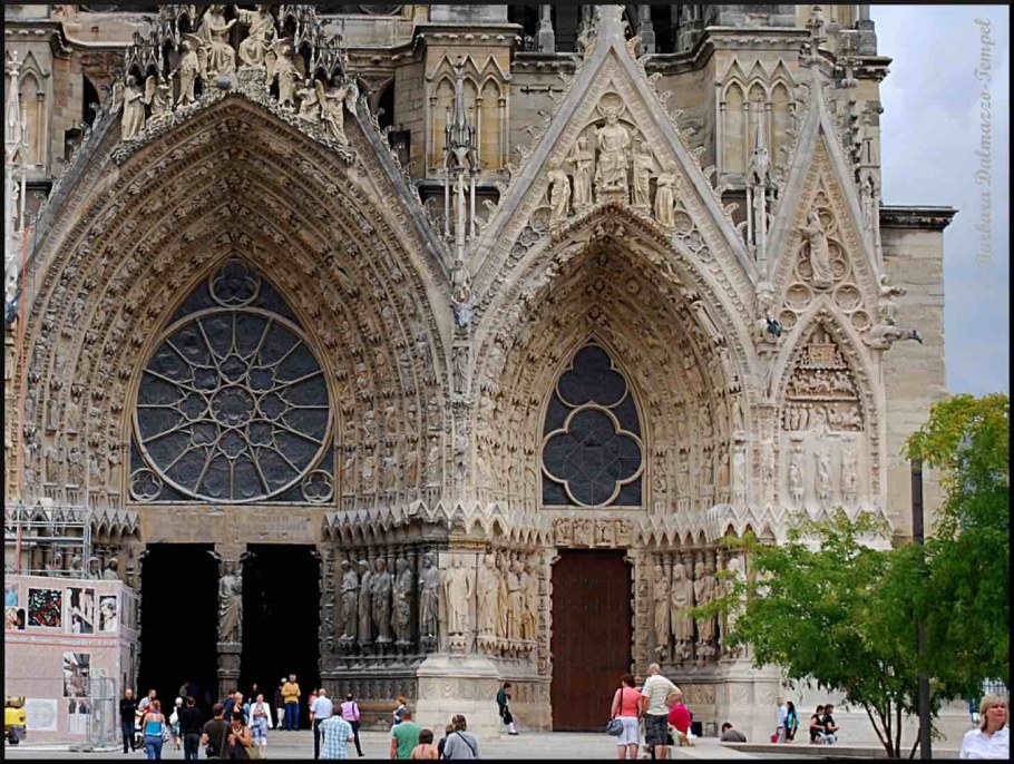 Собор в Реймсе Западный фасад