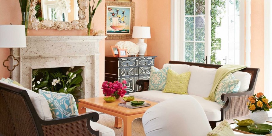 Оранжевая стена