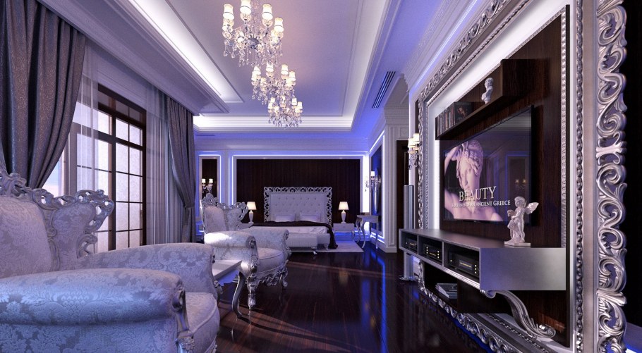 Спальни Luxury Неоклассика