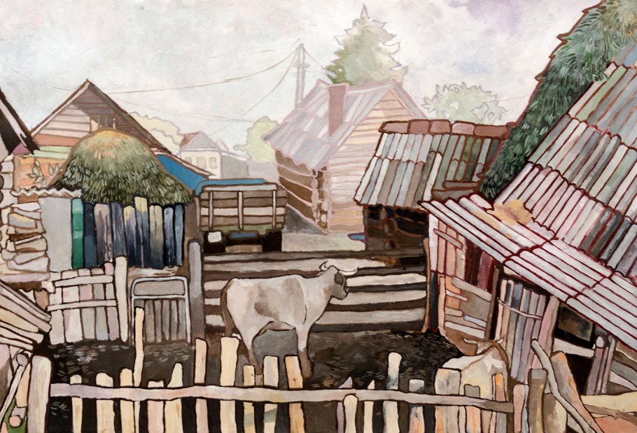 Деревенский двор