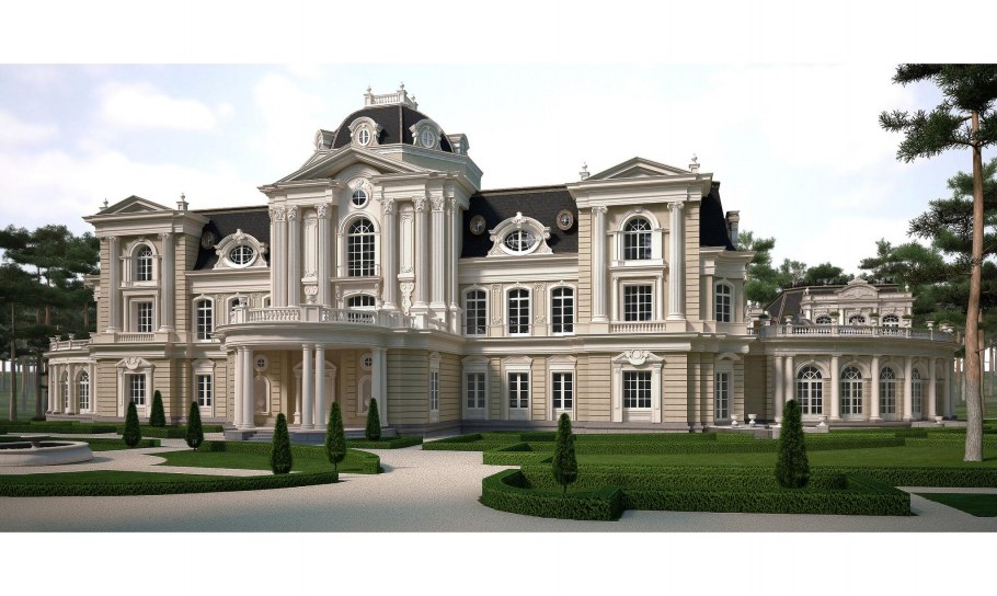 Особняк Шато Бургундия