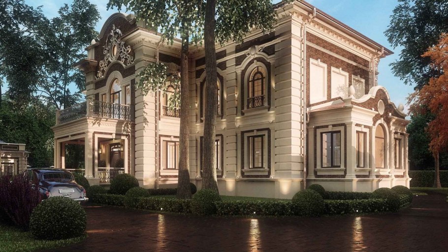 Резиденция особняк усадьба в классическом стиле