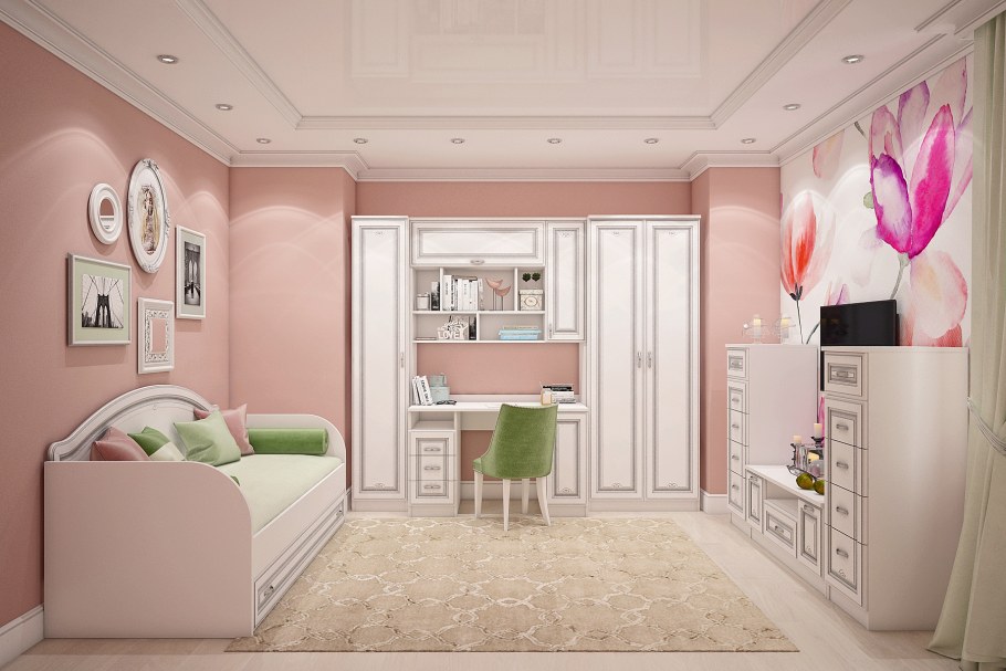 Комната для подростка в стиле Прованс