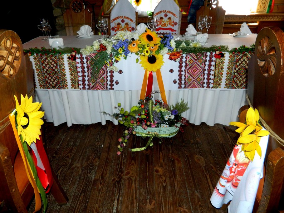 Фотозона в русском стиле