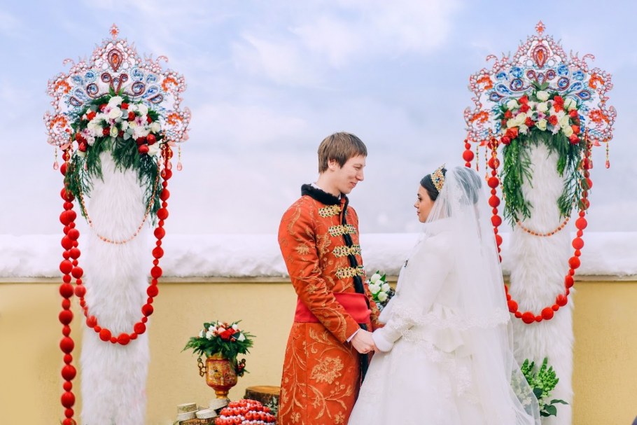 Декор в русском народном стиле