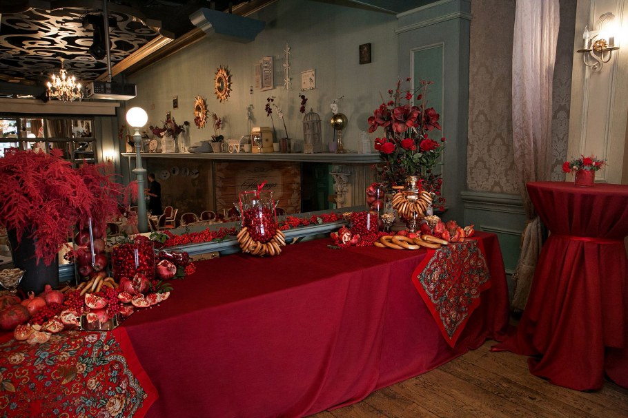 Декорации в русском народном стиле