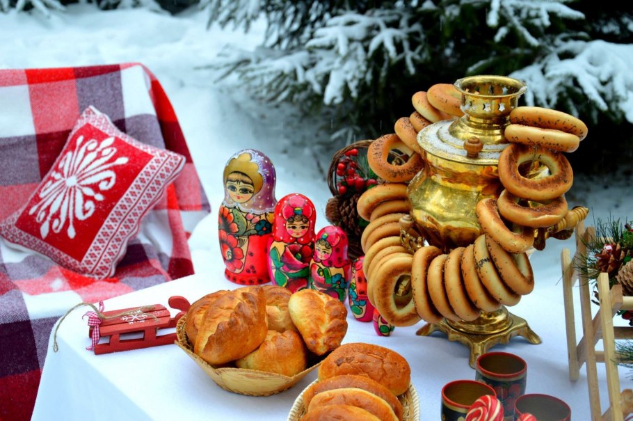 Украшения зала в белорусском стиле