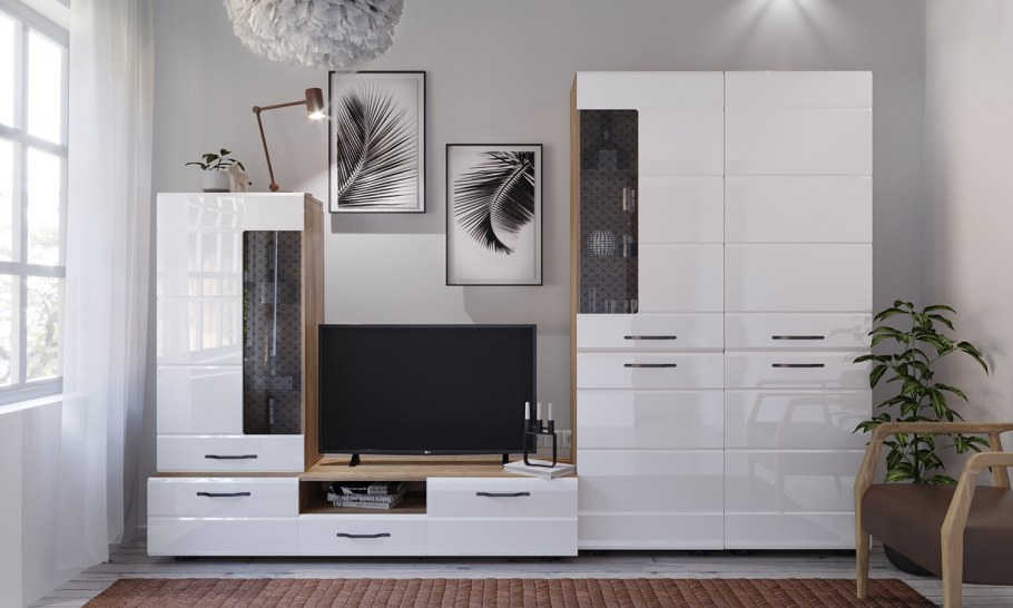 Гостиная глянец-Люкс 16 BMS