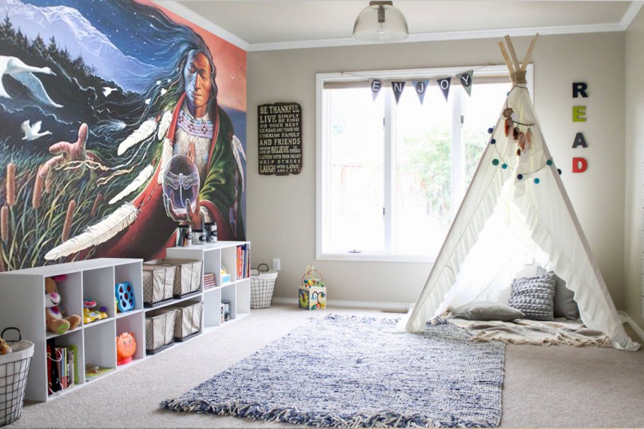 Декорирование стен в детском саду