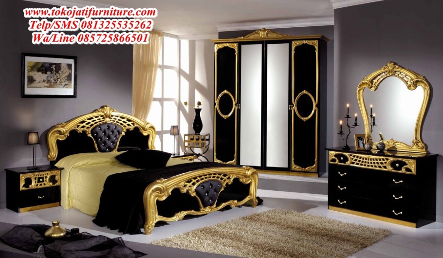 Спальня Barocco Black Gold