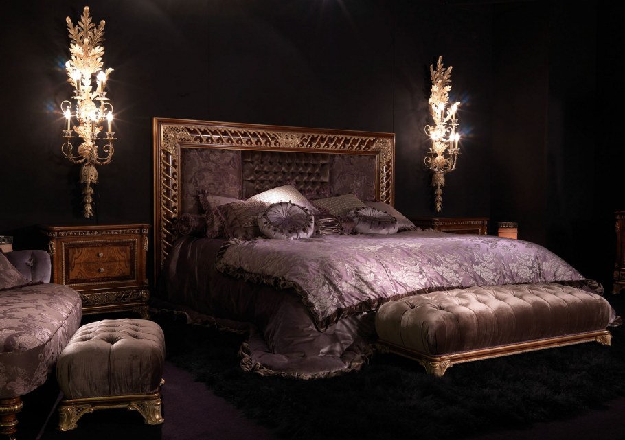 Барокко Готика спальня
