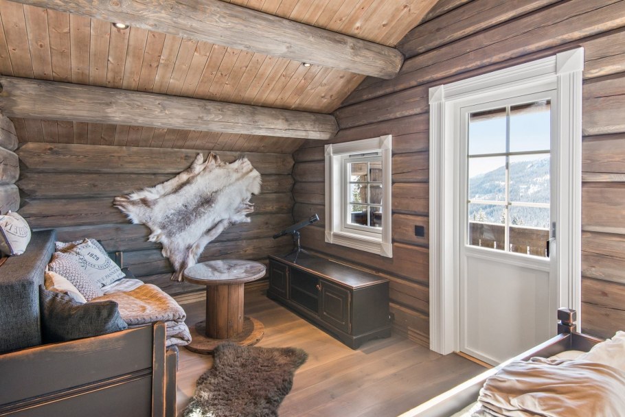 Лафет норвежский дом интерьер