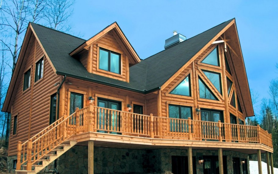 Отделка деревянного дома снаружи