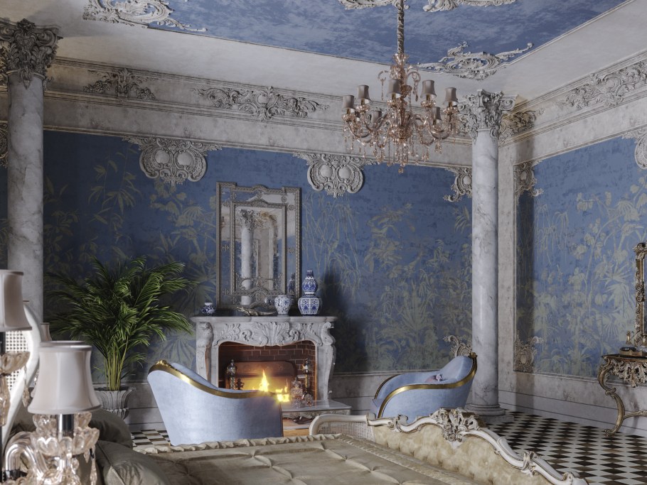 Ремонт в стиле рококо