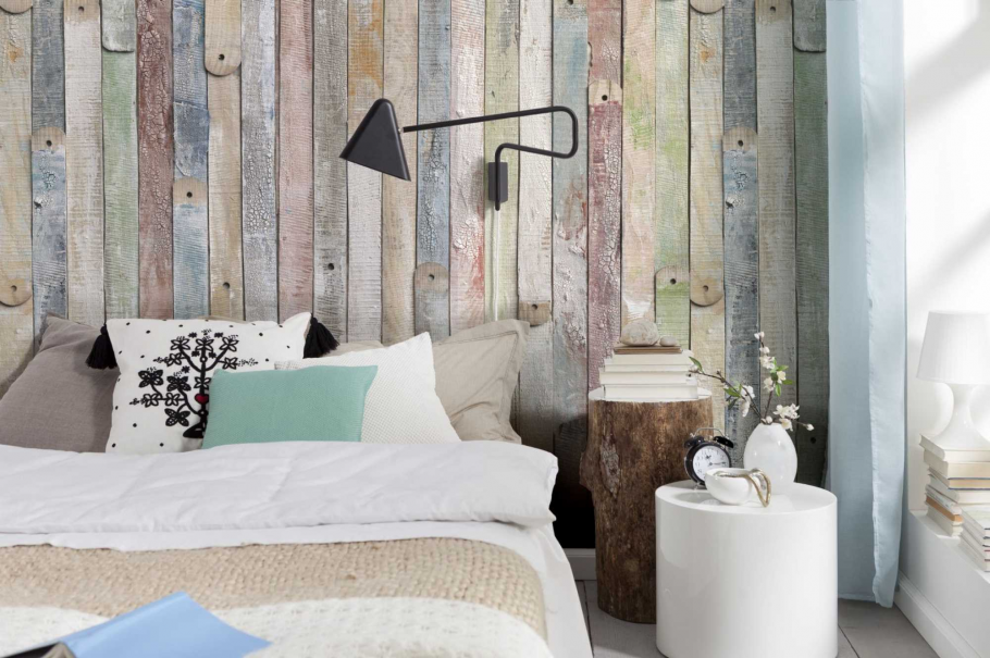 Обои EURODECOR Woods в интерьере