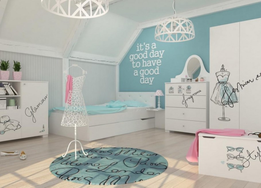 Meblik комод 90 Fashion Mint