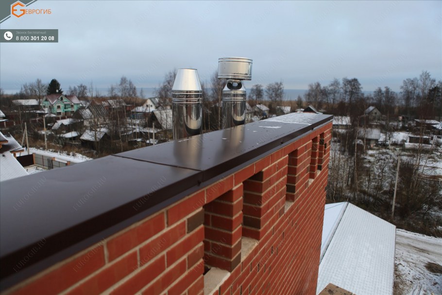 Металлический парапет