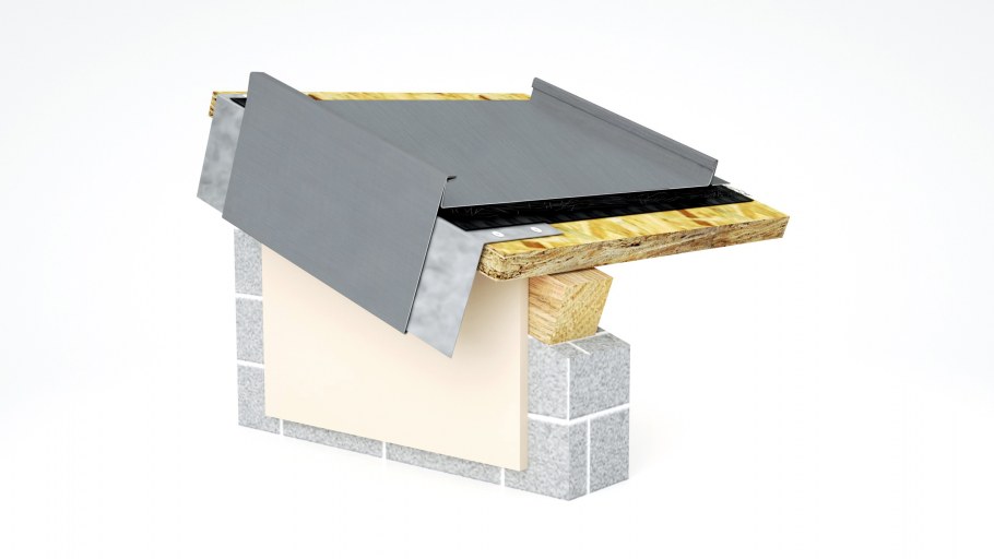 Фальцевая кровля карнизный свес