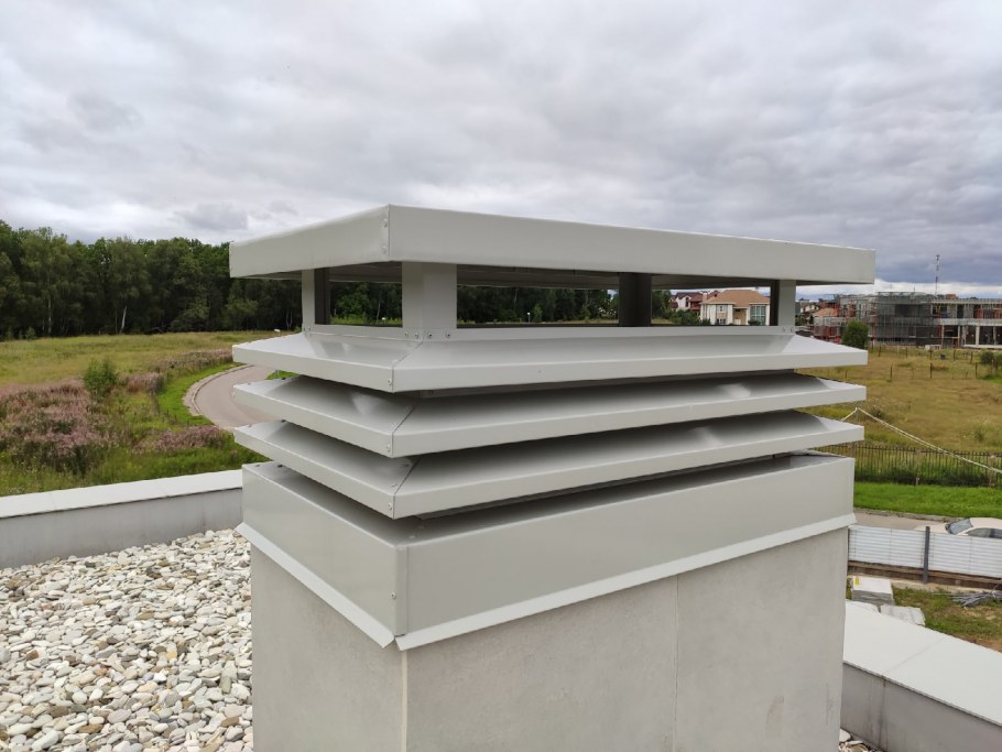 Дымник вентшахты 600х600