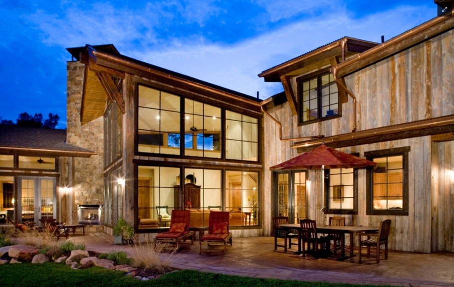 Фасад Модерн Шале