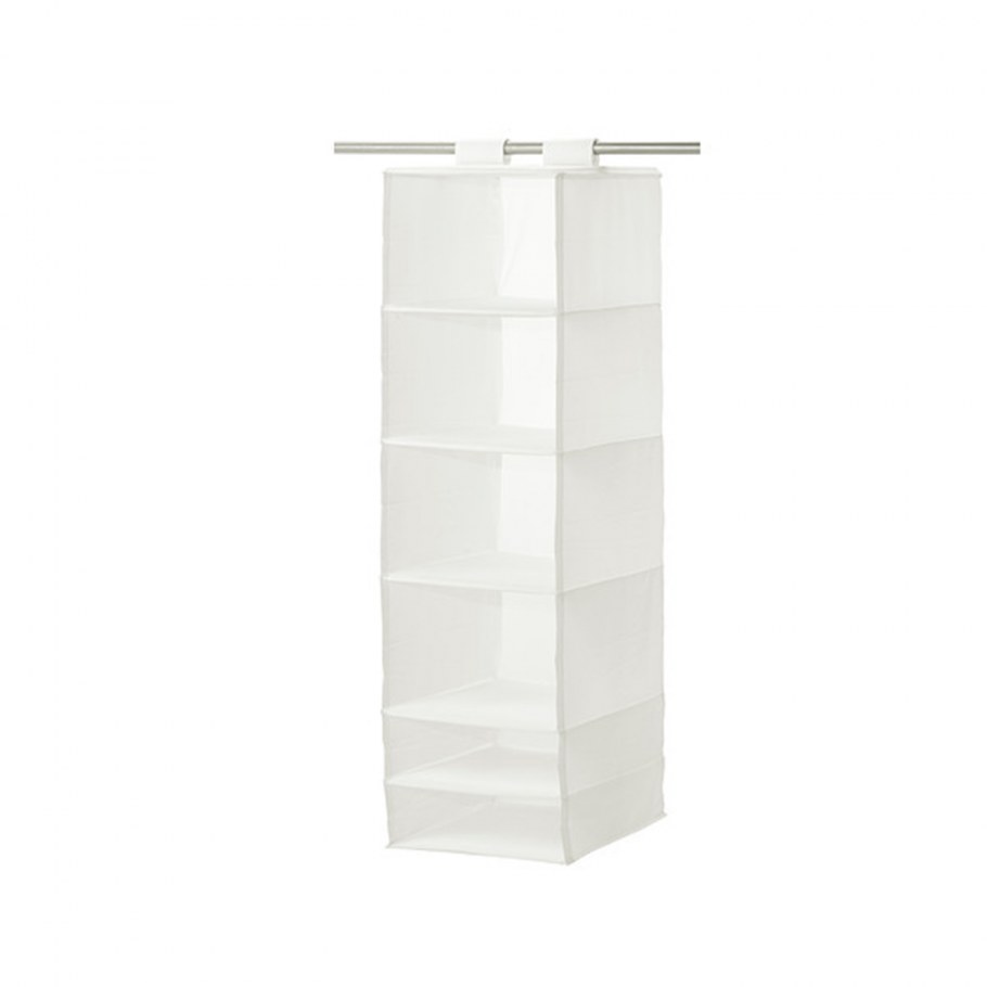 СКУББ модуль для хранения с 6 отделениями черный