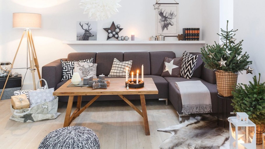 Гостиная в норвежском стиле