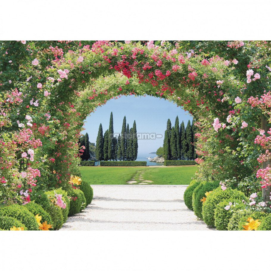 Арка с цветами