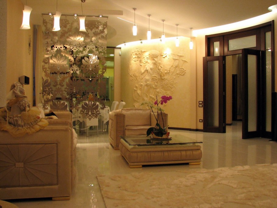 Арт деко интерьер подъезда