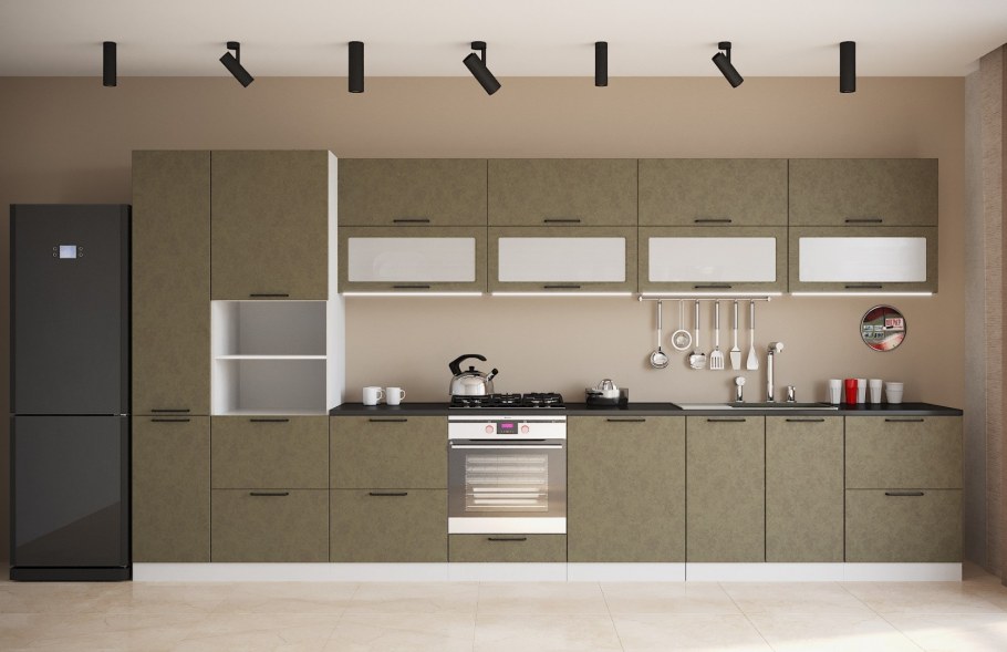 Кухня София олива шагрень