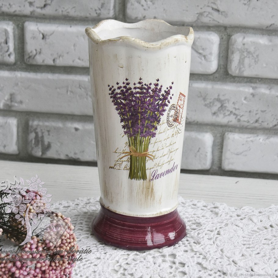 Сухоцветы mazzo Лаванда, 24 см