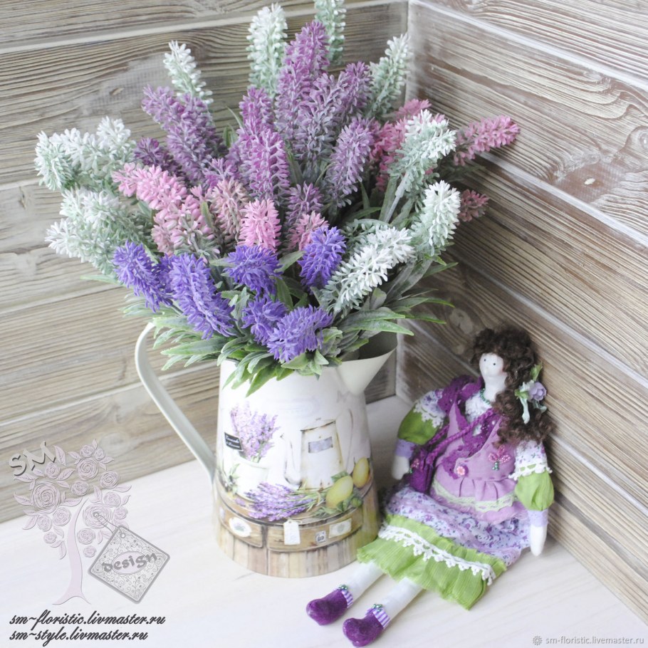 Композиция из лаванды