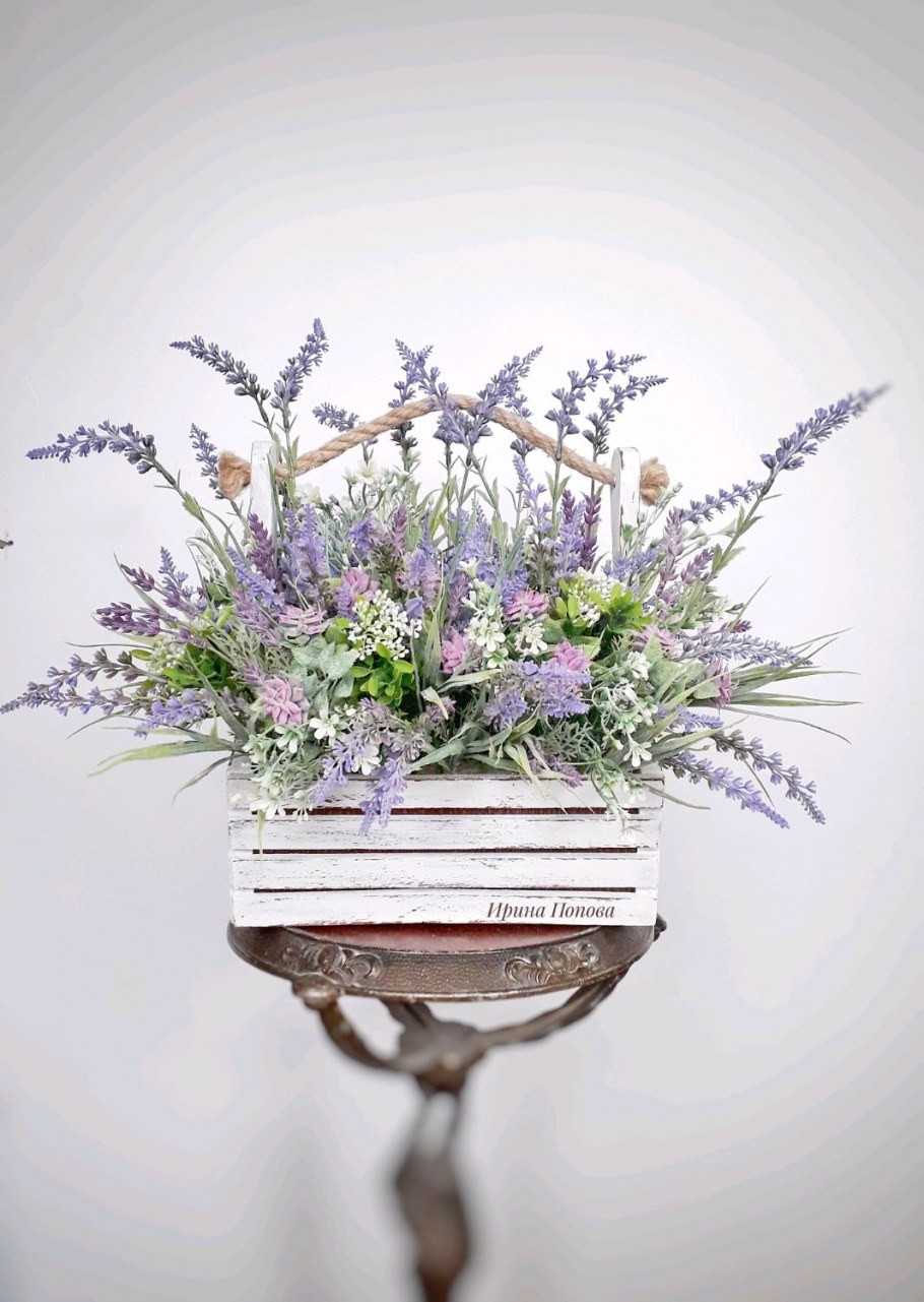 Композиции с лавандой в интерьере