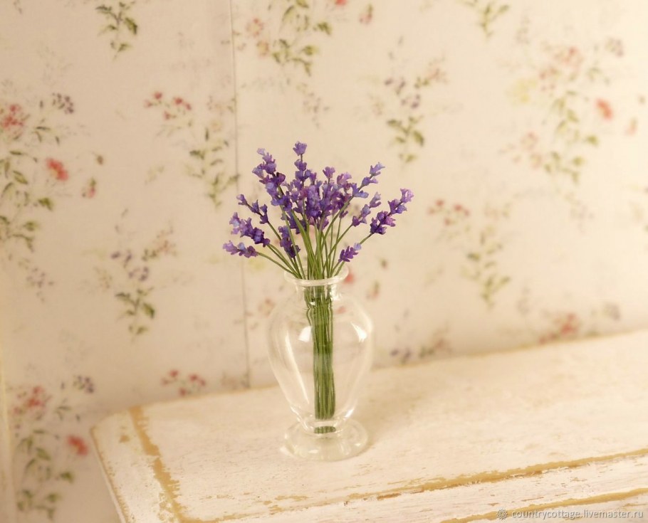 Композиции из сухой лаванды