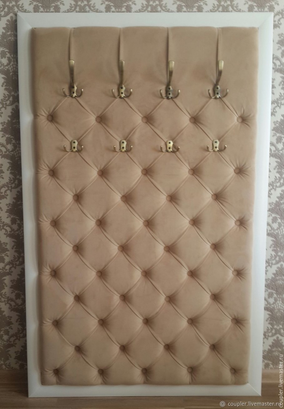 Каретная стяжка экокожа