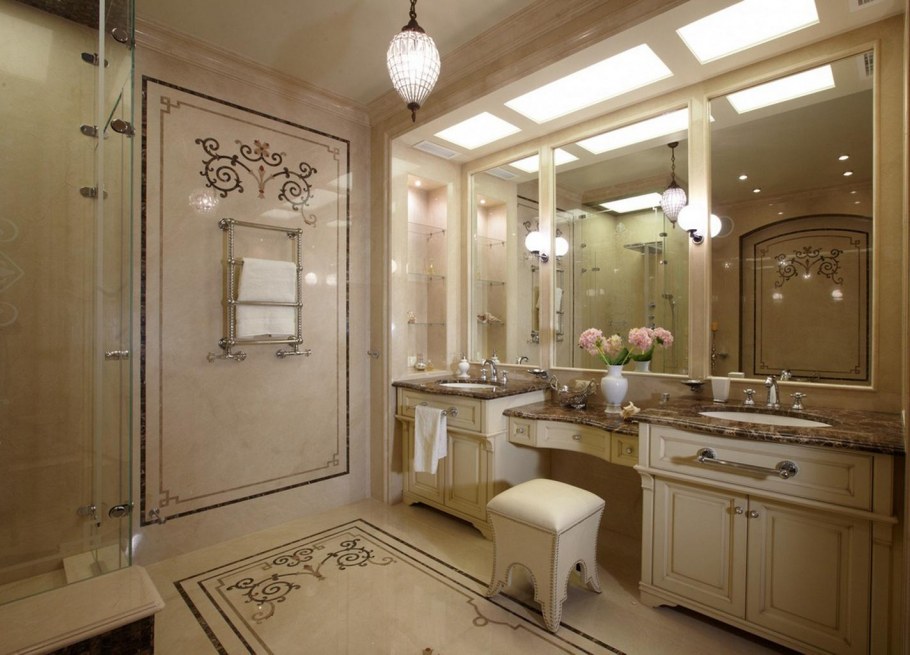 Ванная комната в классическом стиле