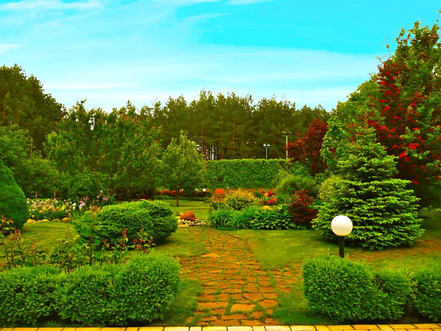 Хелен парк ландшафт