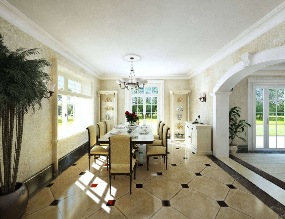 Гостиная с выходом на веранду