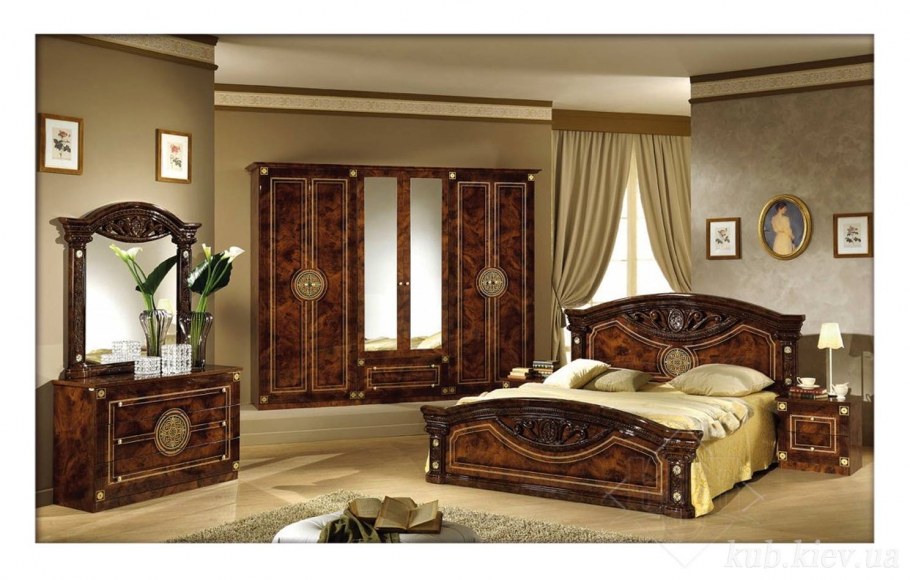 Спальный гарнитур Рома диа мебель