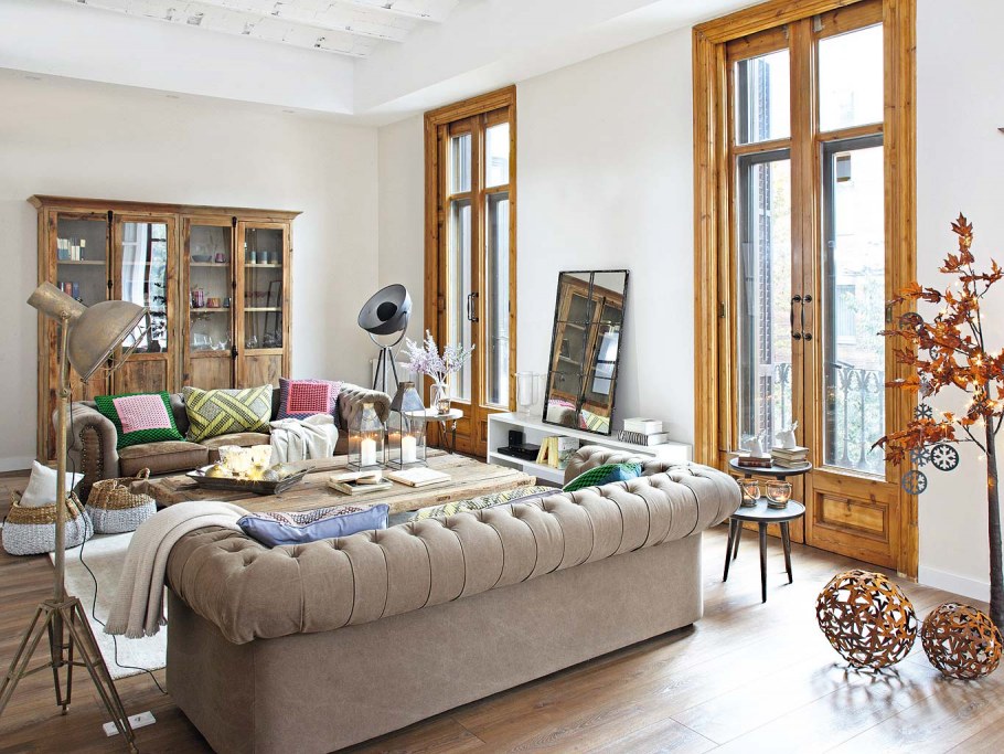 Стиль Эклектика в хрущевской квартире