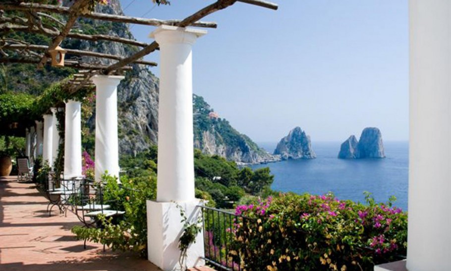 Портофино Италия летние кафе