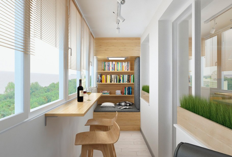 Многофункциональный балкон