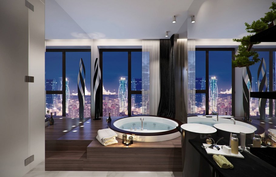 Квартира с понельными окнами