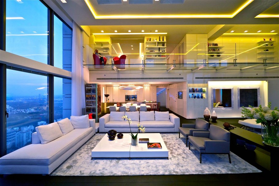 Пентхаус на вершине небоскреба Одеон, Монако