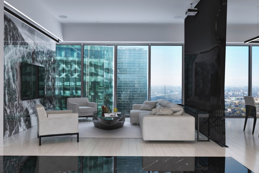 Апартаменты око Москва Сити