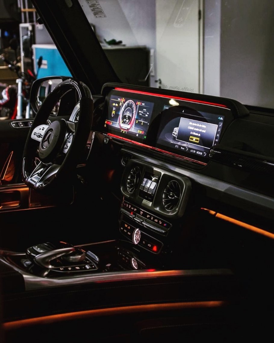 Мерседес АМГ G 63 салон