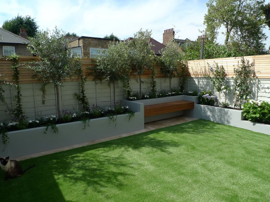 Ограждение на задний двор