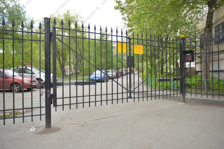 Ограждения внутридворовой территории