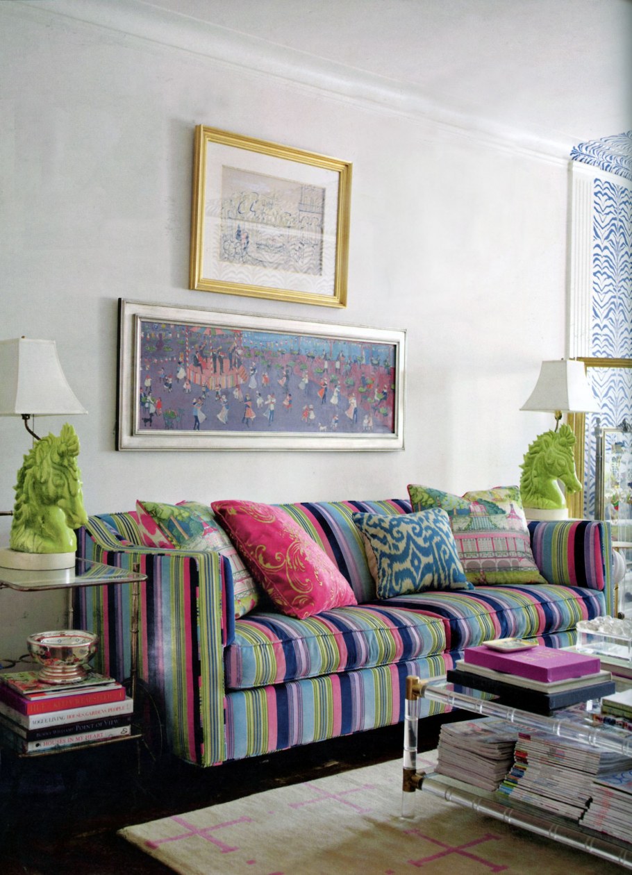 Радужный интерьер